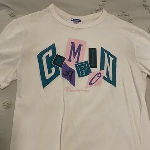 White champion tshirt